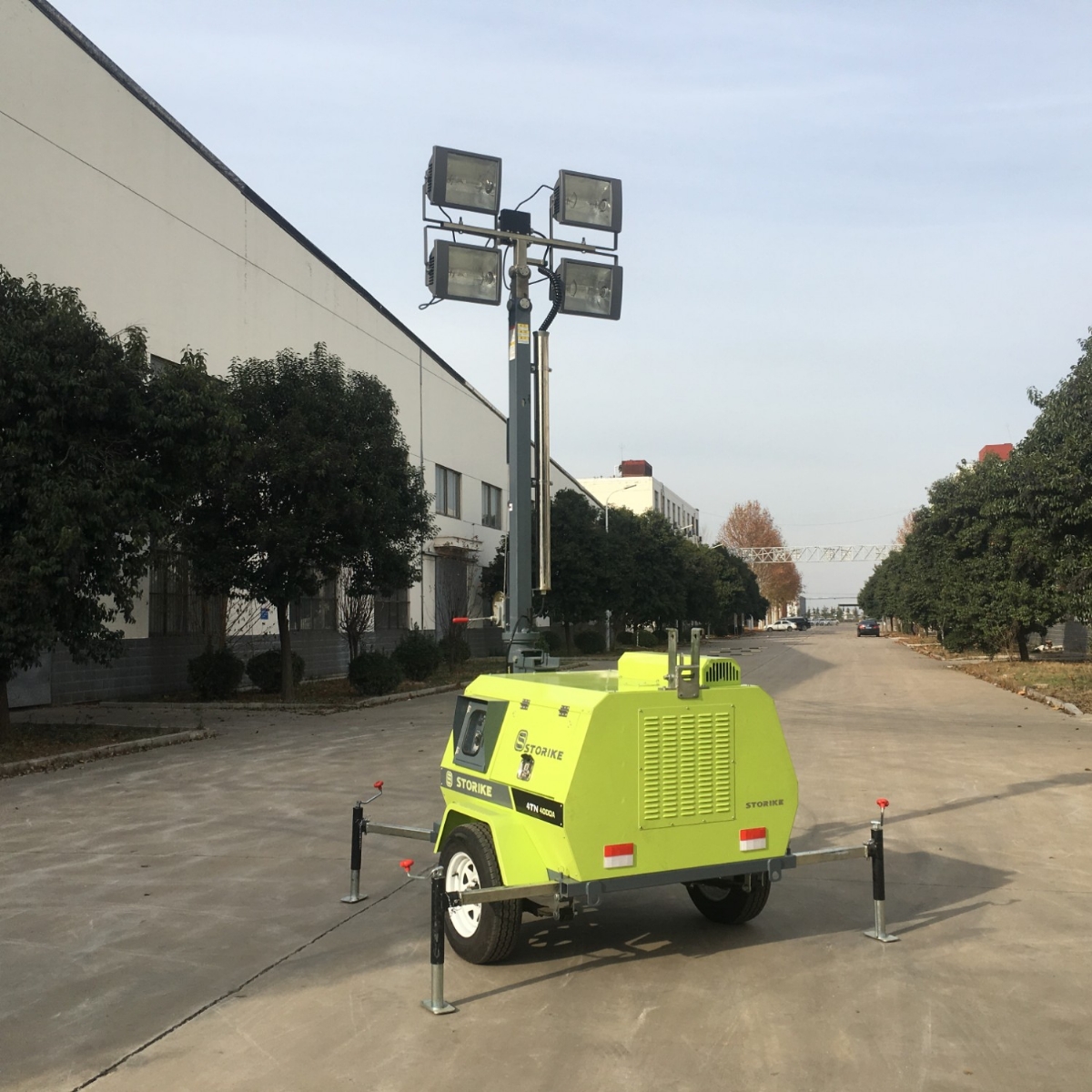 9米移動照明車施工前試啟動注意小技巧有哪些？