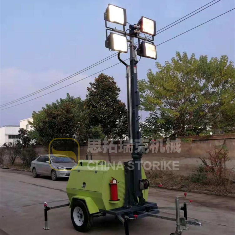 LED為何能在工業(yè)移動(dòng)照明車中迅速普及？